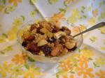 American Tasty Breakfast Granola Dessert