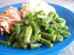 American Dramatically Seared Green Beans Appetizer