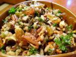 American Orange Scented Wild Rice Salad With Toasted Pecans and Golden Ra Appetizer