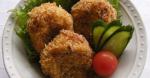 American Creamy Bacon and Kabocha Squash Croquettes Appetizer