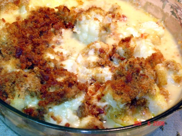 American Cauliflower Gratine  Gratin Appetizer