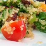 American Quinoa Salad with Mint Almonds and Cranberries Recipe Appetizer
