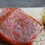American Marinated Salmon with Dill gravlax 1 Dessert