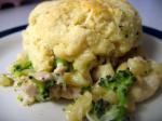 American Healthy and Easy Chicken and Biscuits Casserole Dinner