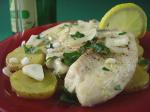 American Bianco garlicky Fish Stew from Corfu Dinner