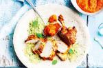American Harissa With Marinated Chicken And Couscous Recipe Appetizer