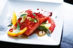 American Hotsmoked Salmon With Sweet Chilli Citrus And Mint Recipe Dessert