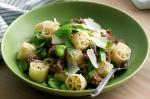 American Sausage Broad Bean and Mint Pasta Recipe Dinner