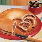 American Sausage Cheese Olive Loaves Appetizer
