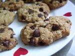 American Oatmeal Coconut Chocolate Chip Cookies Dessert