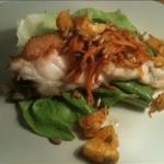 British Pan Fried Turbot with Cinnamon Carrots Drink