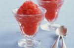 American Watermelon Peach And Strawberry Granita Recipe Dessert