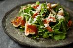 American Arugula Salad With La Tur Dressing Recipe Appetizer