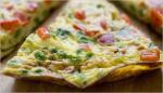 American Frittata With Red Peppers and Peas Recipe Appetizer