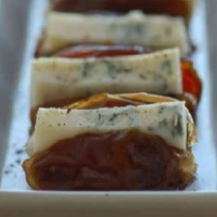 Belgian Fresh Dates with Blue Cheese Dessert