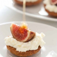 Belgian Tartlets with Fig and Honey Dessert