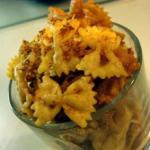 American Copelands Fried Bow Tie Pasta Dinner