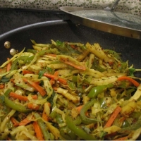 Indian Simple Mixed Vegetables Appetizer