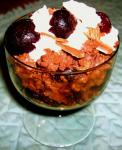 American Rich Chocolate Cherry Brown Rice Pudding Dessert