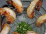 Chinese Grilled Prawns With Cilantro and Ginger Sauce BBQ Grill