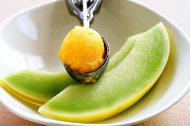 American Pawpaw Sorbet With Honeydew Recipe Dessert