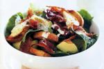 American Crisp Pancetta Avocado And Cos Salad Recipe Appetizer
