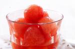 American Watermelon In Rosewater Syrup Recipe Dessert