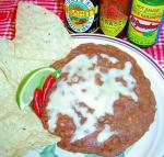 Mexican Mexican Fried Beans with Onions and Garlic Dinner