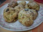 American Banana Scones Breakfast