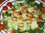 American Blt Salad With Avocado Dressing 1 Appetizer