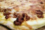 American Bolognese Style Pan Pizza Appetizer