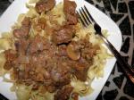 American Sirloin Tips With Garlic Butter Stroganoff Dinner