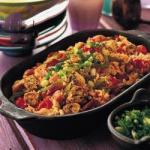 British Jambalaya with Chicken and Chorizo Appetizer