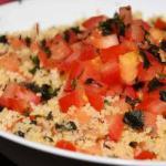 British Tabouleh with Tomato and Fresh Herbs Appetizer