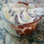 Mousse of Passion Fruit with Nutella Registered recipe