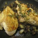 Australian Chicken Breast with Mushrooms and Thyme Appetizer