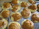 British Cream Cheese Filled Carrot Muffins Appetizer