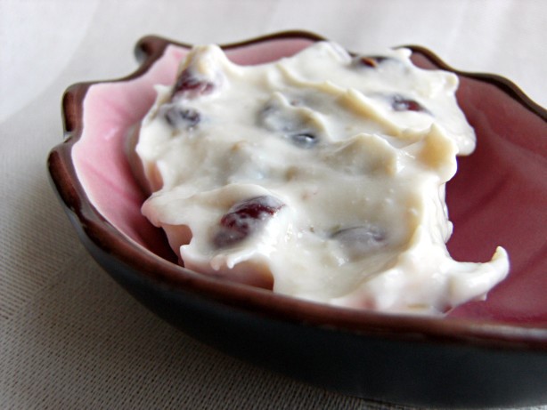 American Roasted Garlic Cranberry Cream Cheese Spread Dessert