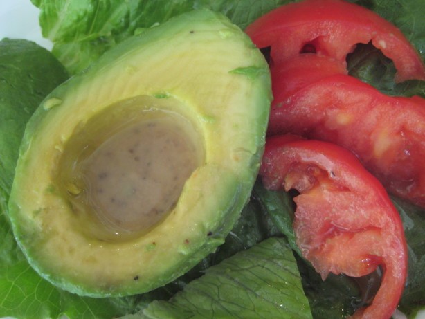 American Avocado Vinaigrette Appetizer