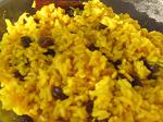 American Yellow Rice begrafnisrys Dessert