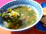 Mexican Black Bean and Onion Soup Dinner