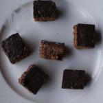 Australian Small Squares of Chocolate and Hazelnut Dessert