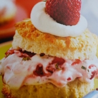 Swedish Berry Shortcake Scones Dessert