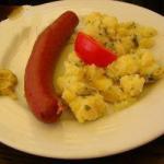 German Potato Salad and Cucumber Appetizer
