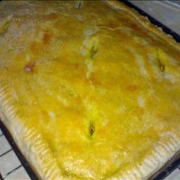 Australian Chicken Pie with Vegetables Dessert