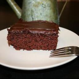 American No-egg Chocolate Zucchini Cake Dessert