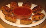 Thai Thai Red Curry Crab Cakes With a Chili Dipping Sauce Dessert