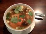 Thai Tom Yum Gai thai Hot  Sour Chicken Soup Appetizer