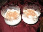 Italian Tiramisu Pudding 1 Dessert