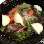 American Simple Chicken Stock from the Slowcooker Dinner